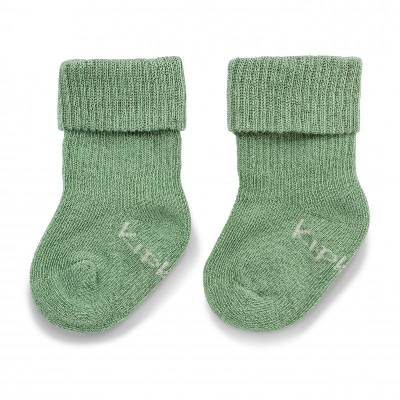 Produkt - Dětské ponožky Stay-on-Socks NEWBORN 1pár Calming Green